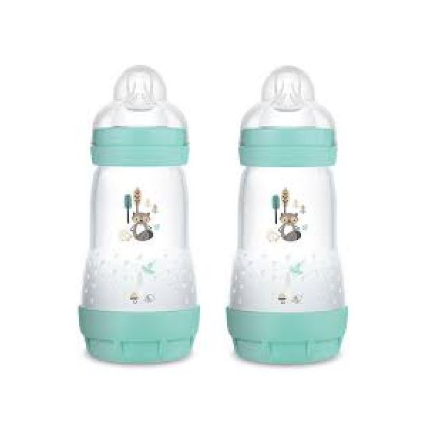 MAM Biberon lot de 2 Easy Start 2 mois 260 ml