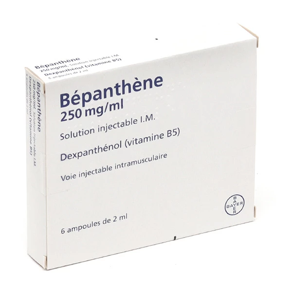 Bepanthène injection Chute de cheveux