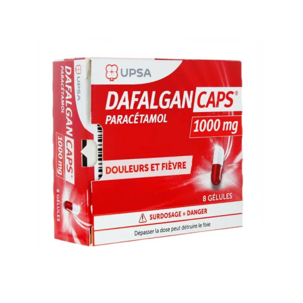 Dafalgancaps 1000Mg Gelu Bt8