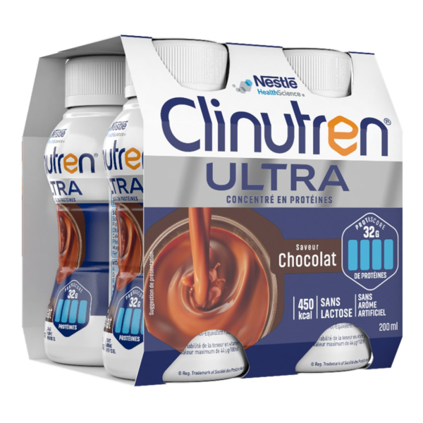 Clinutren Ultra Nestlé Sans lactose 4x 200 mL