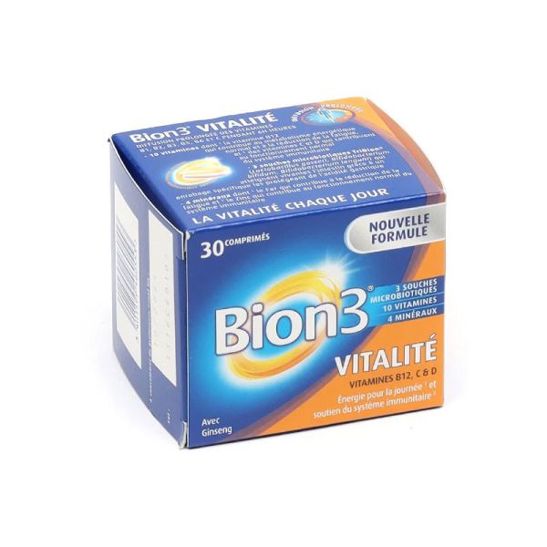 Bion 3 vitalité 30 comprimés