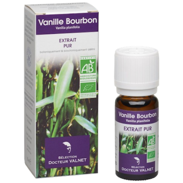 Extrait Pur Biologique Vanille Bourbon Docteur Valnet - 10ml