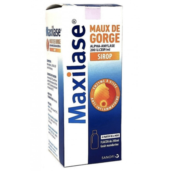 Maxilase Maux De Gorge Sirop