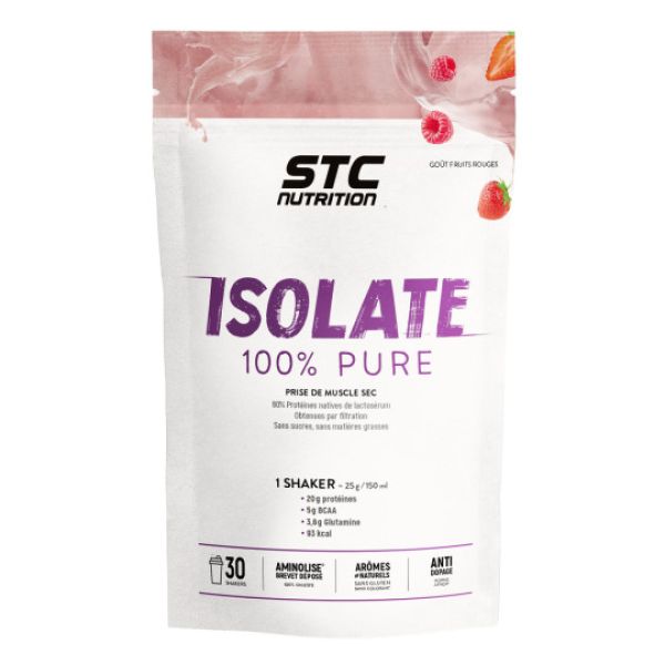 Isolate Fraise 100% Pure STC Nutrition Protein 750g