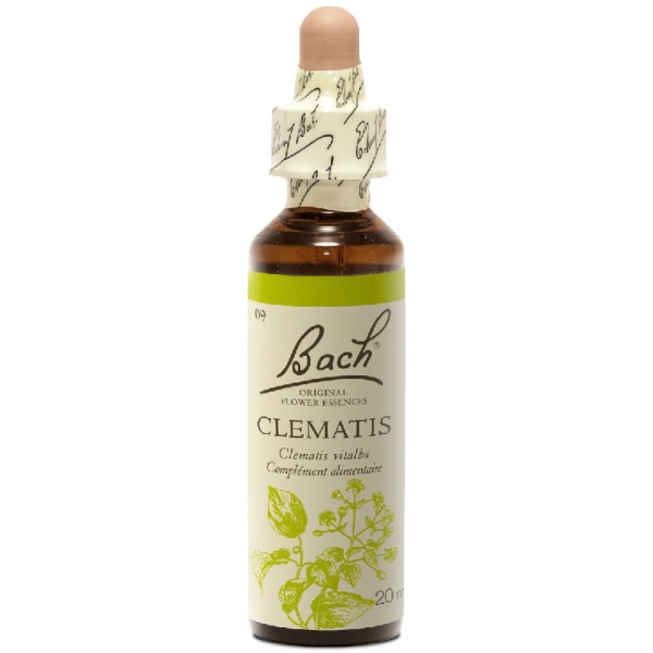 Clematis N°9 Fleur de Bach Original - Flacon de 20ml