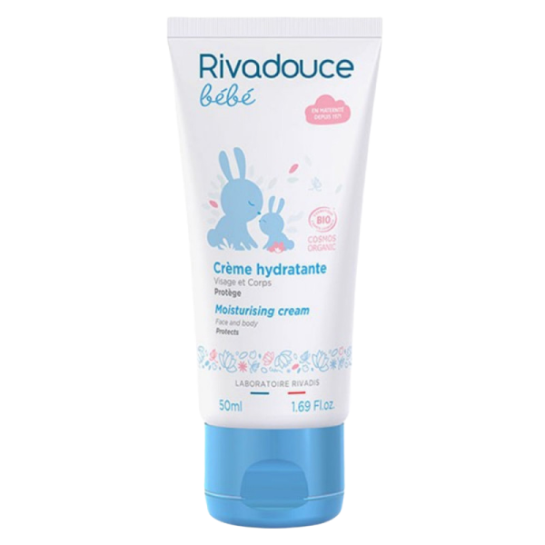 Crème hydratante Bio Rivadouce bébé