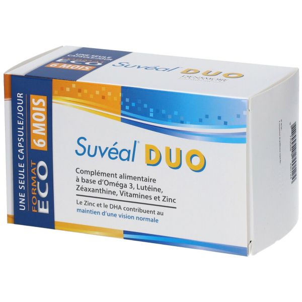 Suveal Duo Vision et fatigue oculaire Cure 3 à 6 mois