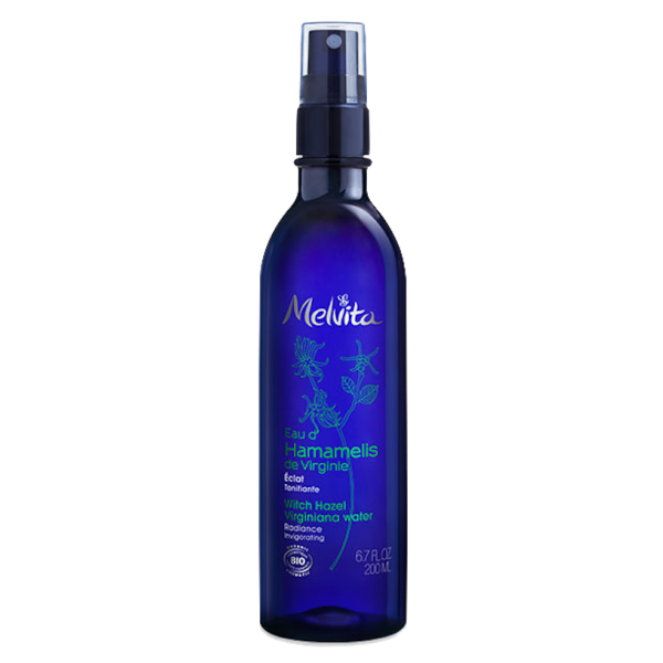 Eau Florale d'Hamamélis de Virginie Bio Melvita - Flacon Spray de 200ml