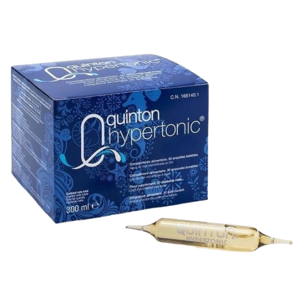 Eau de QUINTON Hypertonique - 30 Ampoules