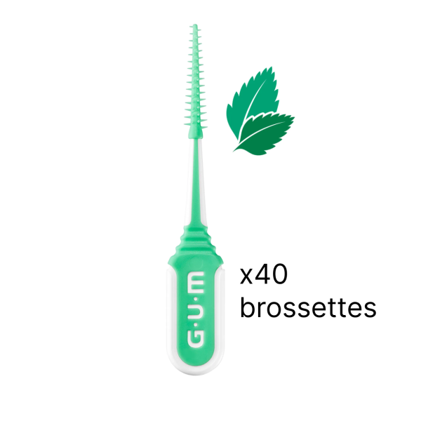 Brosettes Pour Les Dents Menthe G.U.M x40