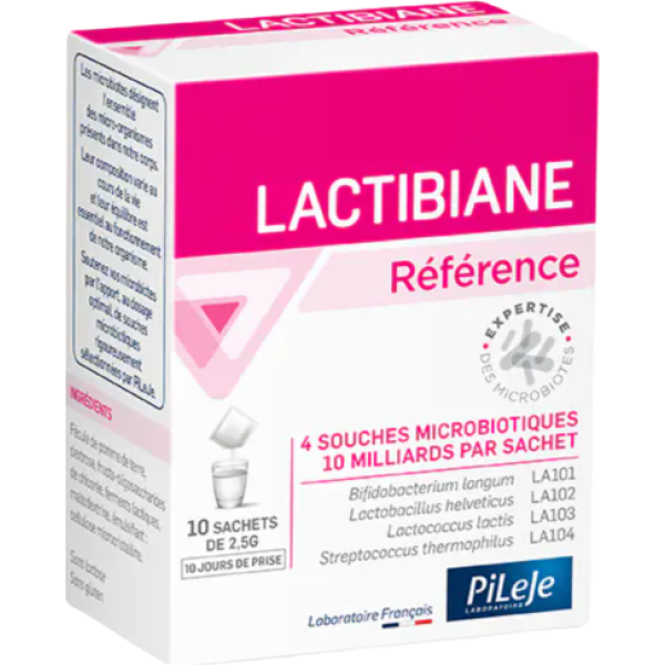 Lactibiane Référence Probiotiques haute concentration Gélules et Sachets Pileje