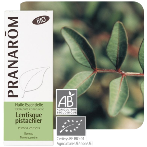 Huile Essentielle Bio Lentisque Pistachier Pranarôm - 5ml