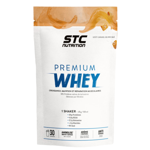 STC Prenium Whey - Construction musculaire et récupération STC Nutrition - 750 g