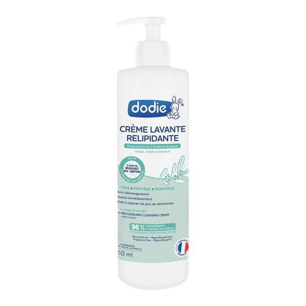 Crème lavante relipidante Dodie  450ml