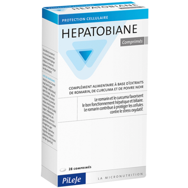 Complément Alimentaire Hepatobiane Comprimés Pileje - 28 Comprimés