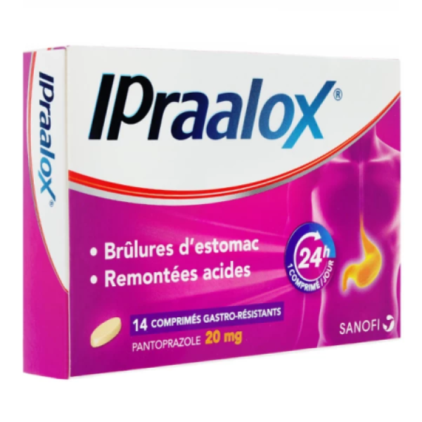 Ipraalox brûlure d'estomac et remonté acide x14