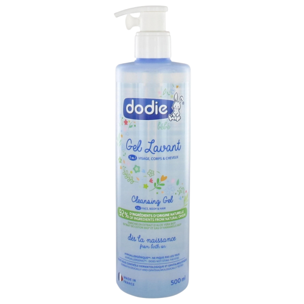 Gel Lavant Dodie bébé 3en1 500ml Dodie