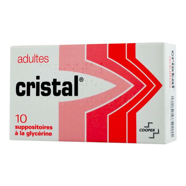 Cristal adulte suppositoire anti constipation