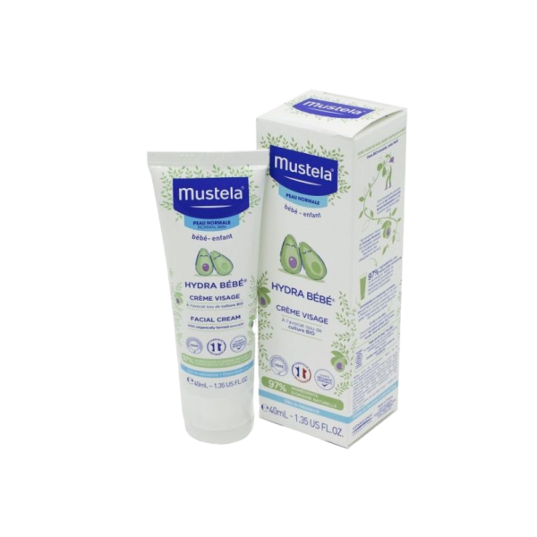 Crème hydratante visage bébé Bio Mustela 40ml