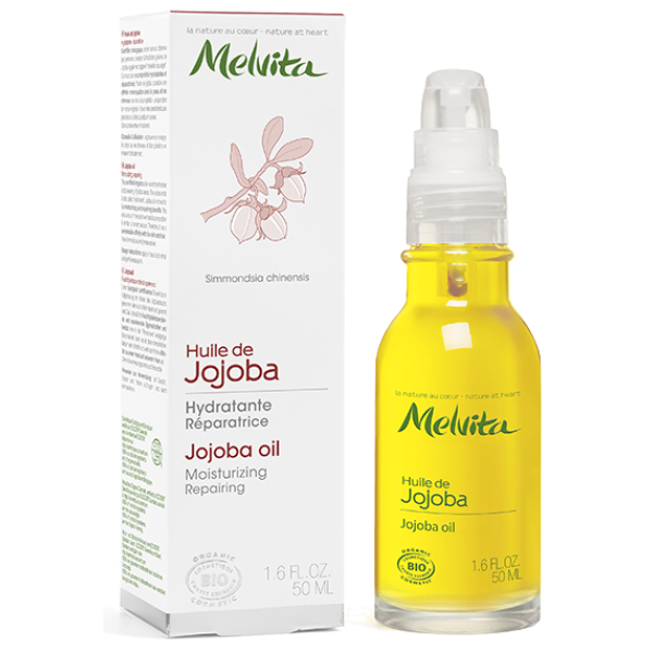 Huile Végétale de Jojoba Bio Melvita - Flacon de 50ml