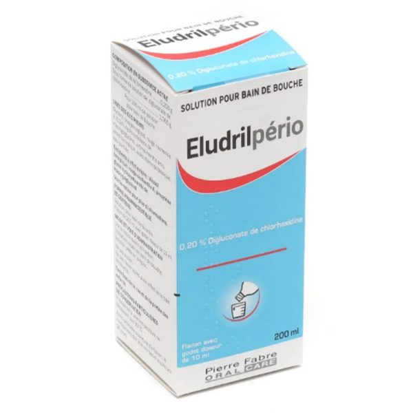 Eludrilperio 0,2 % bain de bouche