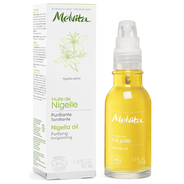 Huile Végétale de Nigelle Bio Melvita - Flacon de 50ml