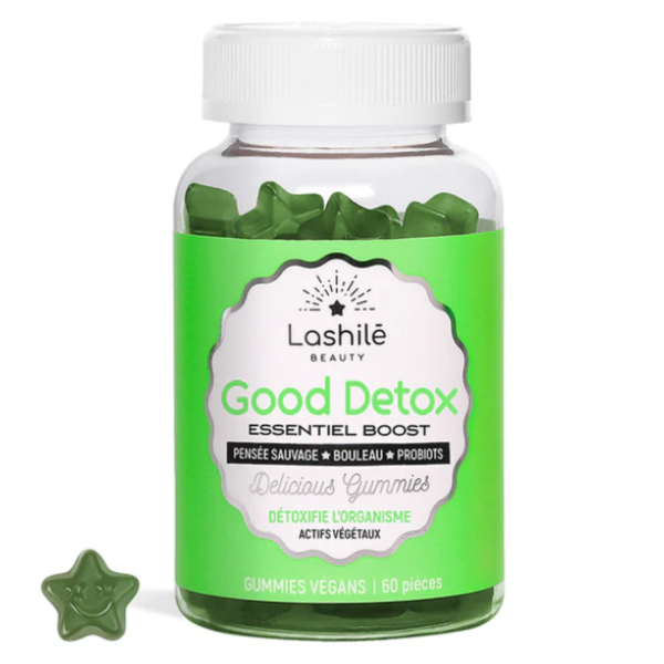 Good Detox Essentiel boost Lashilé 1 mois 60 gummies