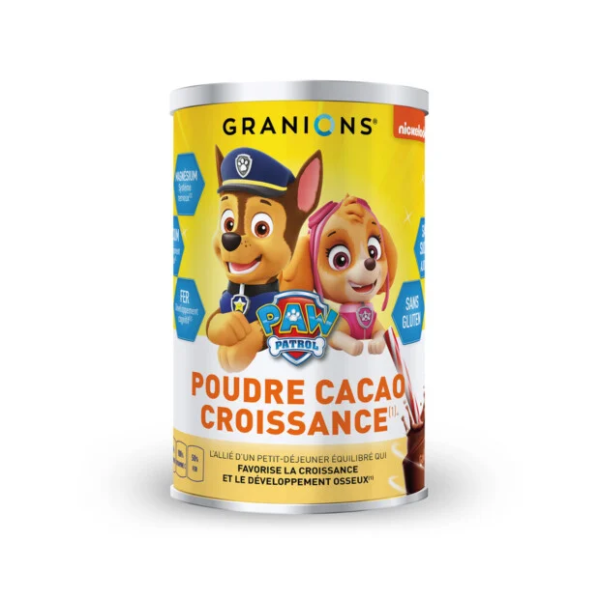 Pat Patrouille - Poudre Croissance Cacao 300g