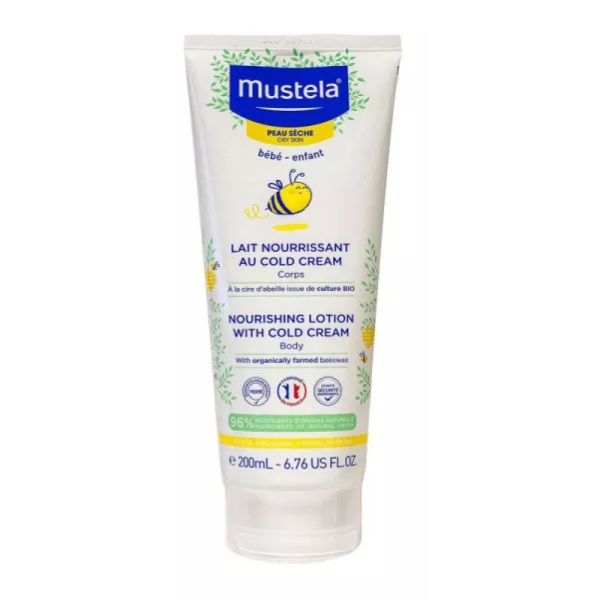 Lait nourrissant cold cream corps Mustela