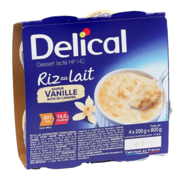 Riz au lait 4x200g Delical