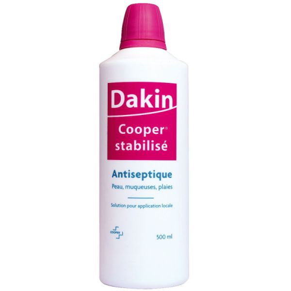 Dakin Cooper stabilisé 500 ml