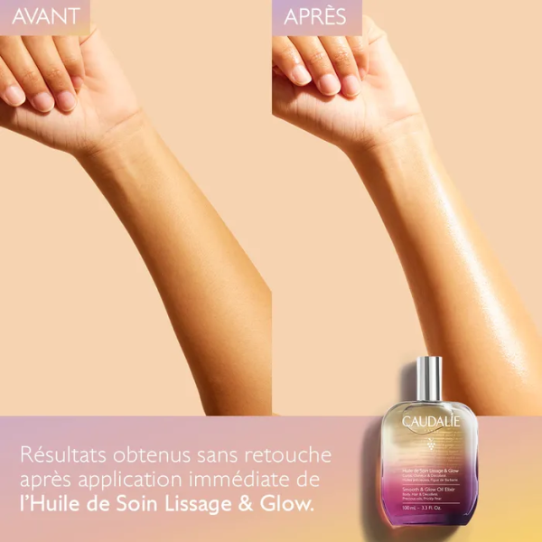 Huile De Soin Lissage Et Glow Caudalie