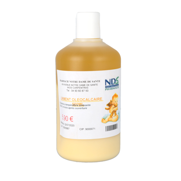 Liniment Oléocalcaire NDS+ - Flacon de 500ml