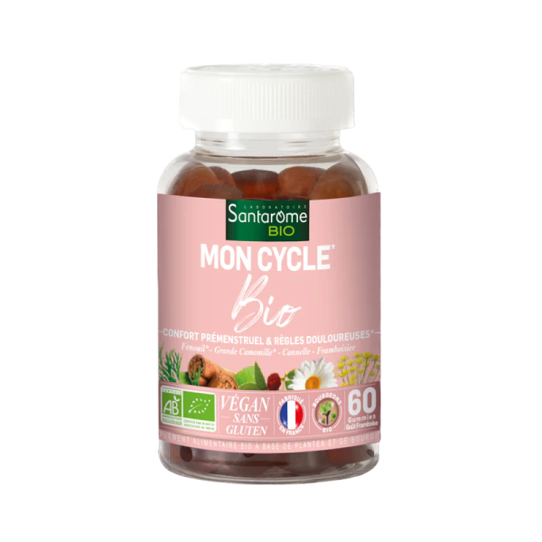 Santarome Gummies Mon Cycle Bio 60 Gommes à mâcher bio