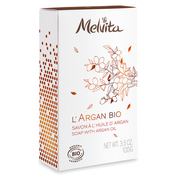 L'Argan Bio Savon à l'Huile d'Argan Bio Melvita - Savon de 100g