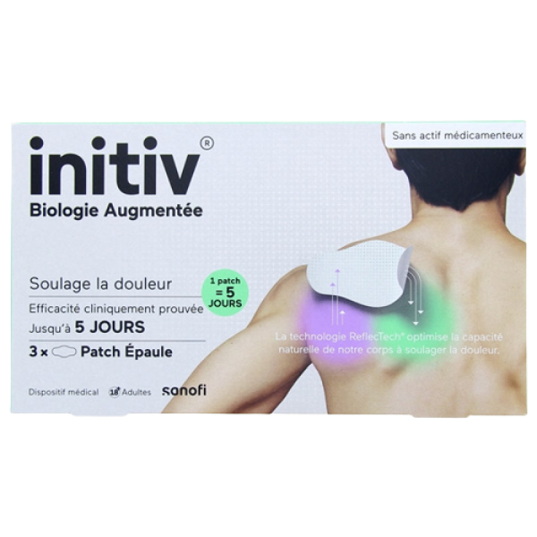 INITIV® PATCH ÉPAULE ANTI-DOULEUR X3 SANOFI