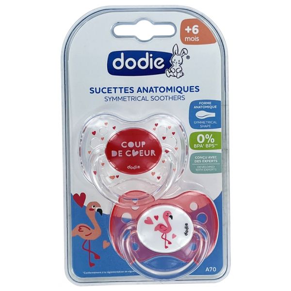 Sucette Symmetrical soother 6+ mois Dodie