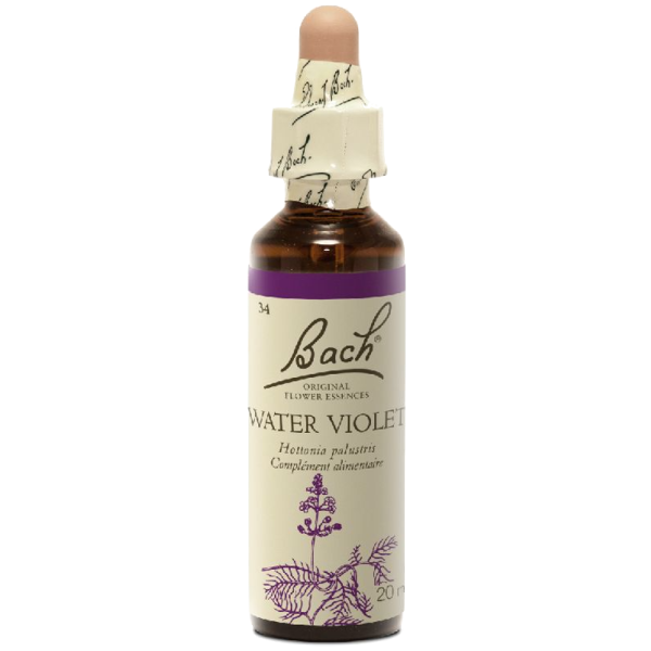 Water Violet N°34 Fleur de Bach Original - Flacon de 20ml