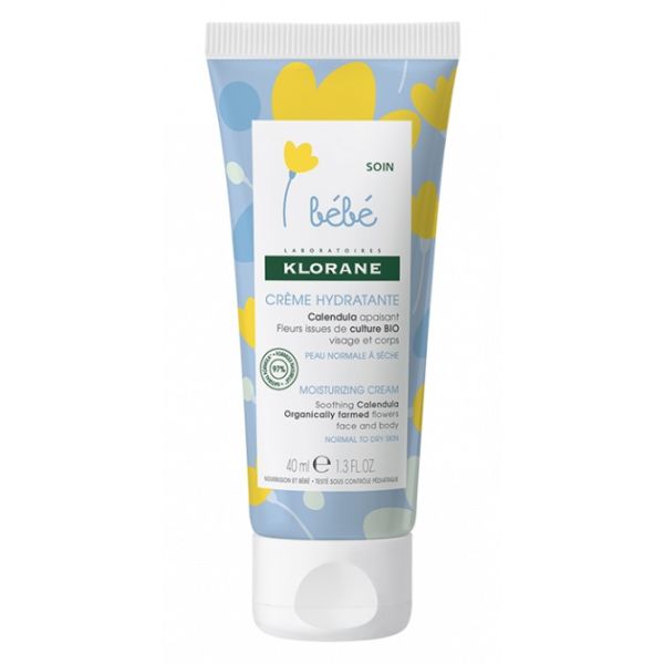 Crème hydratante bébé Klorane