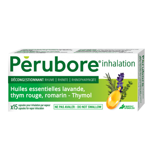 Perubore Inhalation Rhume 15 Capsules