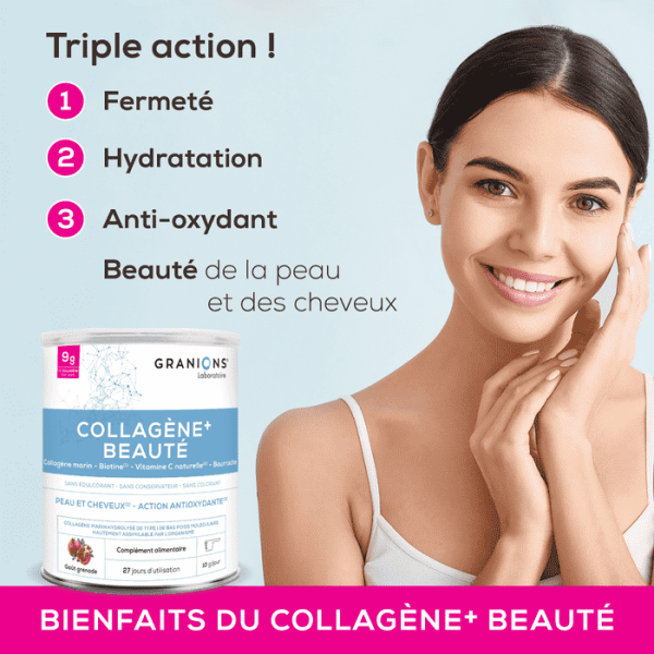 Collagène + beauté PEAU & CHEVEUX Granions