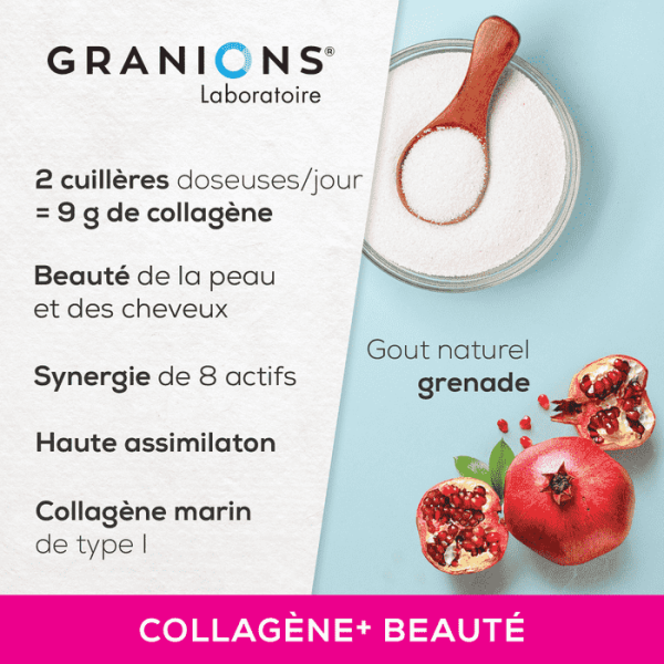 Collagène + beauté PEAU & CHEVEUX Granions