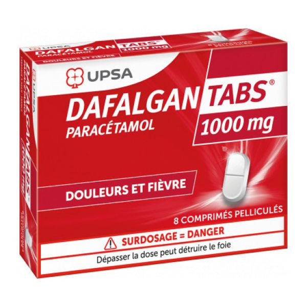 Dafalgantabs 1000Mg Cpr Bt8