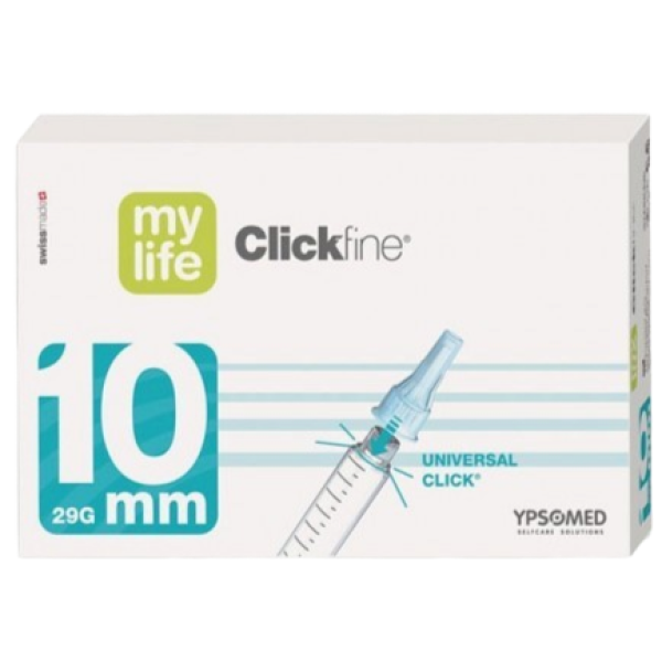 Mylife Clickfine DiamondTip Aiguilles pour stylo Ypsomed