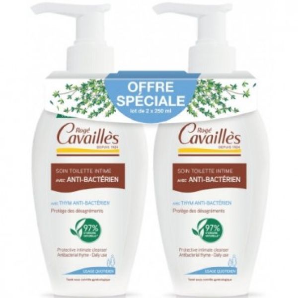 Offre Spéciale 2x250ml Soin De Toilette Anti-Bactérien Cavaillès