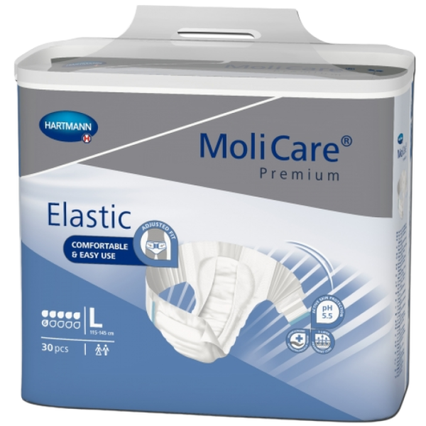 Molicare Premium Elastic -Change complet-  6 gouttes Bleu