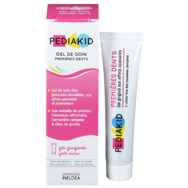 Gel de soin premières dents Pediakid Laboratoires Ineldea