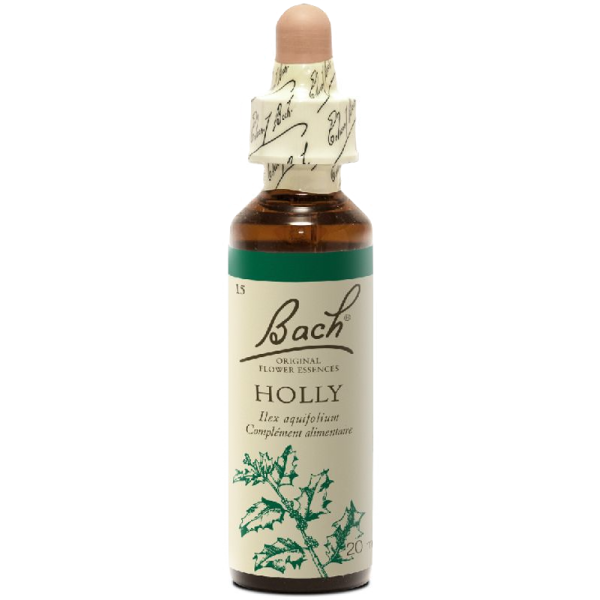 Holly N°15 Fleur de Bach Original - Flacon de 20ml