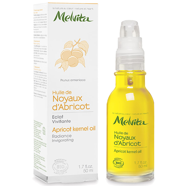 Huile Végétale de Noyaux d'Abricot Bio Melvita - Flacon de 50ml