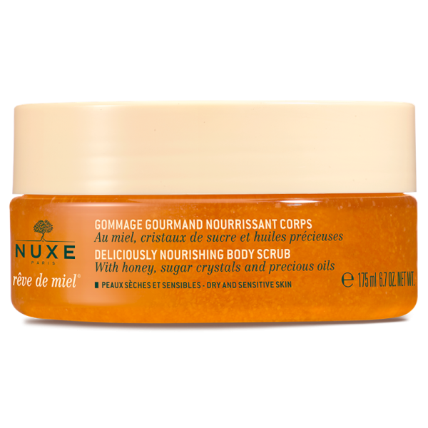 Rêve de miel Gommage Gourmand Corps Nuxe - Pot de 175ml